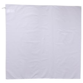 Dolce & Gabbana White Cotton Wrap Square Shawl Stole x Scarf