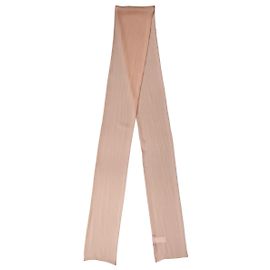 Dolce & Gabbana Foulard Wrap de Seda Rosa Claro x Scarf