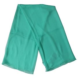 Dolce & Gabbana Foulard in seta verde chiaro x . Sciarpa