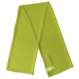 Dolce & Gabbana Pañuelo Foulard para el Cuello Amarillo Verde x . Scarf