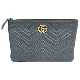 Gucci Pochette GG Marmont en cuir