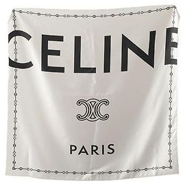 Céline Quadratische Seidentwill-Tücher