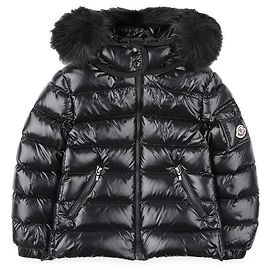 Moncler Badyf Fur Hooded Puffer Jacket