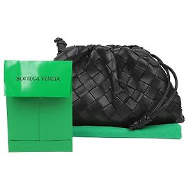 Bottega Veneta Mini Weaving Pouch Black