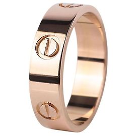 Cartier Anello Classic Love in Pink Gold Size (Certificato di Autenticità)