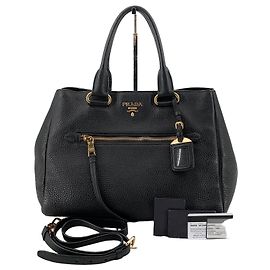 Prada Borsa Tote e Borsa a Tracolla in Vitello Daino