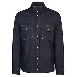 Moncler Jeans-Hemdjacke für Herren