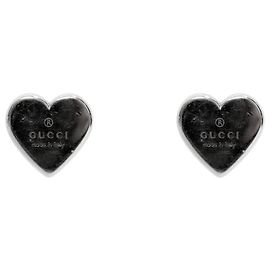 Gucci Orecchini a cuore in argento