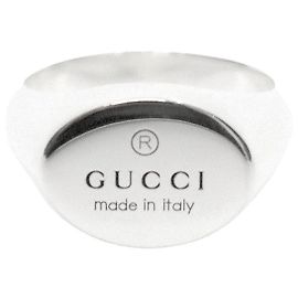 Gucci Ovaler Silberring Größe