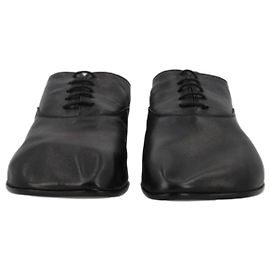 Maison Martin Margiela MM6 Maison Margiela Chaussures Oxford en cuir noir