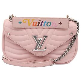 Louis Vuitton Borsa a tracolla New Wave Flap Chain PM Rosa