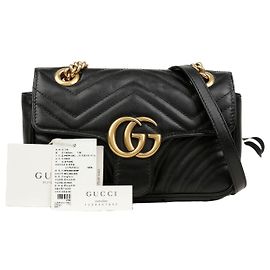 Gucci Borsa a tracolla mini GG Marmont