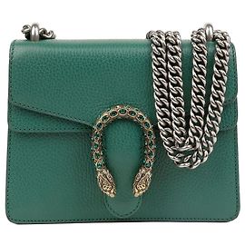 Gucci Bolso de hombro Mini Dionysus de piel Emerald