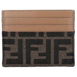 Fendi Portacarte Baguette Monogram