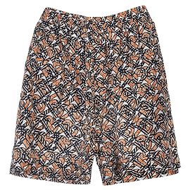 Burberry TAWNEY TBM aus Seidencrepe mit Monogramm-Print für Damen