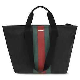 Gucci Sac à épaule en tissu noir