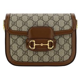 Gucci Brown Polyethylene Handbag