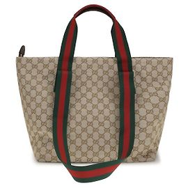 Gucci Borsa a tracolla in tessuto beige