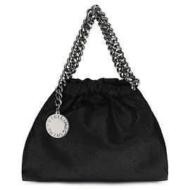 Stella Mc Cartney Sac à main en polyester noir