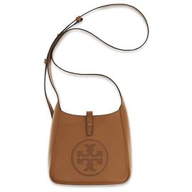 Tory Burch Brown Calf Leather Bos Taurus Shoulder Bag