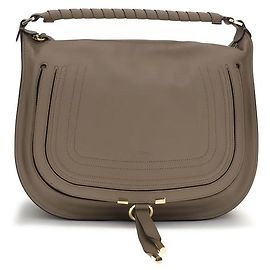 Chloé Beige Calf Leather Bos Taurus Shoulder Bag