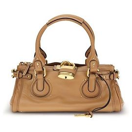 Chloé Borsa a tracolla in pelle di bufalo marrone