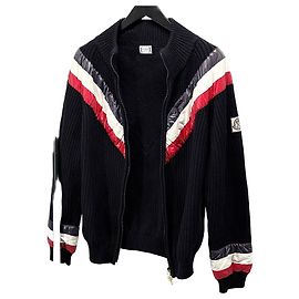 Moncler Chaqueta de punto con cremallera Gamma Blue