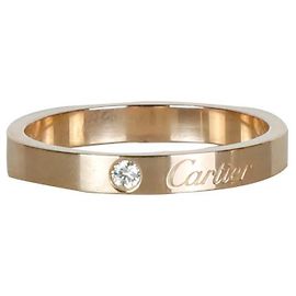 Anillo Cartier D de Diamantes en Oro 18K
