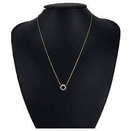 Tiffany & Co Collana Cerchio in Onice e Diamanti