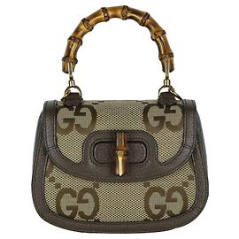 Gucci Borsa crossbody Jumbo con manico in bambù