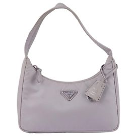 Prada Bolsa Hobo Mini Re-Nylon Re-edition Wisteria