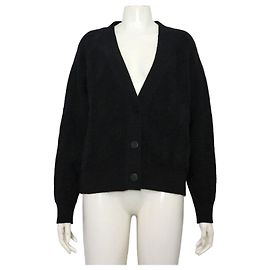 Hermès Cardigan in maglia di lana a maniche lunghe con motivo Season