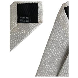 Dolce & Gabbana Cravatta regolabile Off White % Silk da uomo
