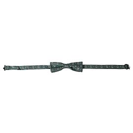 Dolce & Gabbana Papillon regolabile da uomo floreale verde menta
