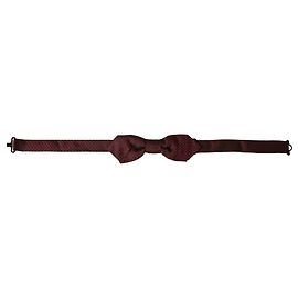 Dolce & Gabbana Papillon regolabile da uomo Red Silk Fantasy