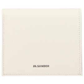Jil Sander Portemonnaie aus weißem Leder