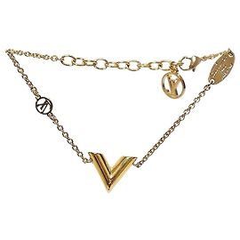 Louis Vuitton Essential V Armband Gold
