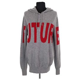 Autre Marque From Future Kapuzenpullover aus Kaschmir in Grau
