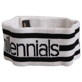 Dolce & Gabbana Fascia in maglia di lana bianca #DGmillennials Taglia unica Cappello