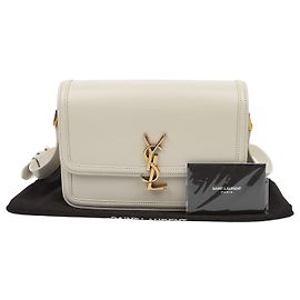 Autre Marque Borsa Satchel Soleil Medium Vintage Gold