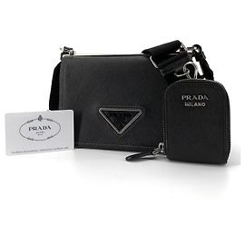 Prada Bolsa Tiracolo Multi em Saffiano