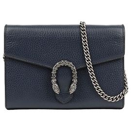 Gucci Borsa a tracolla Dionysus Small in pelle Navy