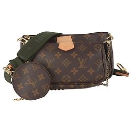 Louis Vuitton Monogram Multi Pochette Accessories Crossbody Bag Khaki