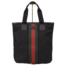 Gucci Sac cabas en toile GG Stripe
