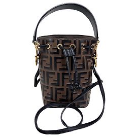 Fendi Borsa Crossbody Montresor FF Mini Bucket Bag