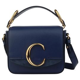 Chloé Mini Gold Crossbody Bag