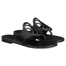 Hermès Sandali ciabatte da donna Noir