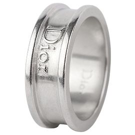 Dior Anello Link in Argento Sterling XS