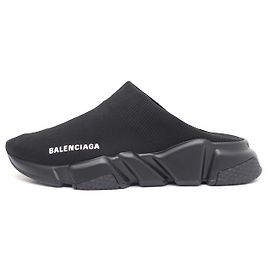 Balenciaga Mule Speed Recycled Knit Black
