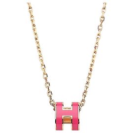 Hermès Colar Mini Rose Extreme Popash Rose Gold